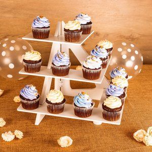 Cupcake Stand 3 Tier Collapsible